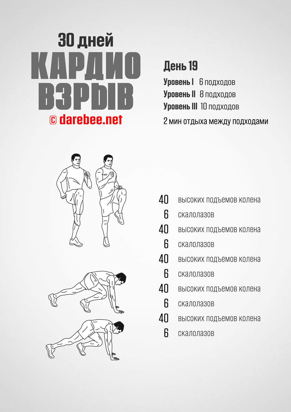 30 Days of Cardio Blast by DAREBEE